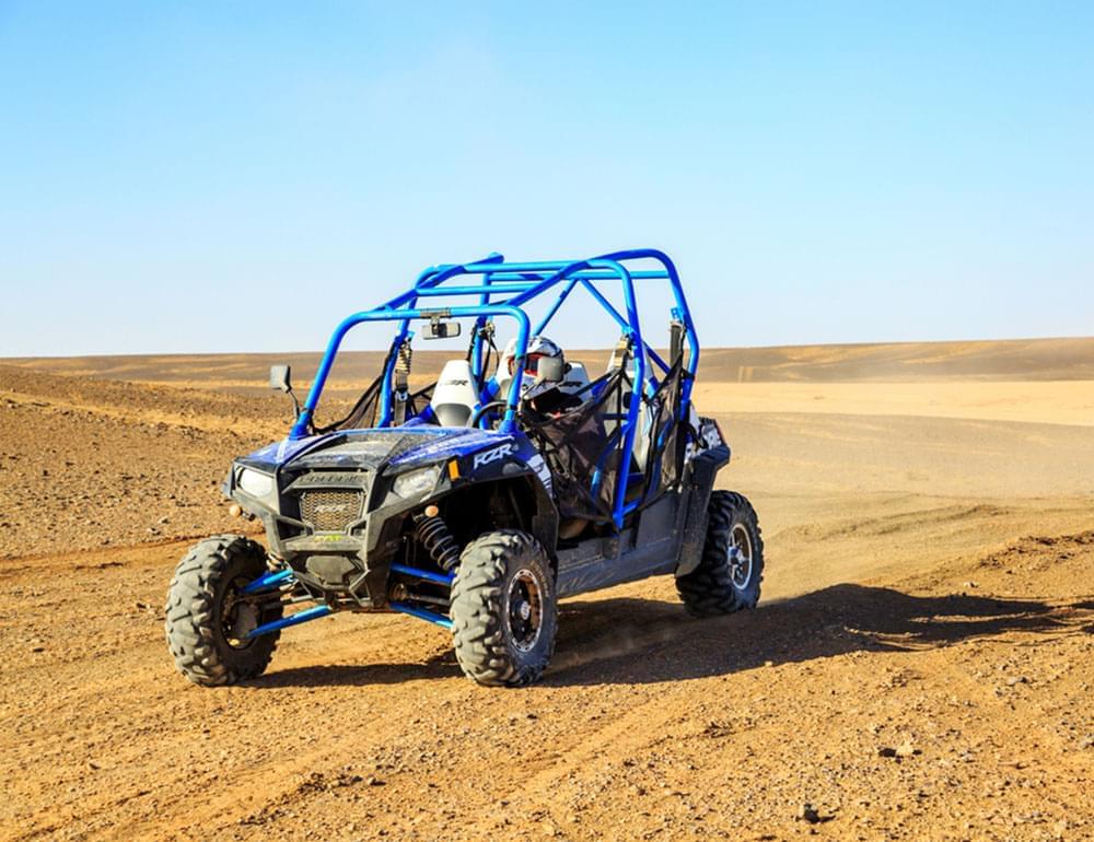 Buggy Agafay in the desert